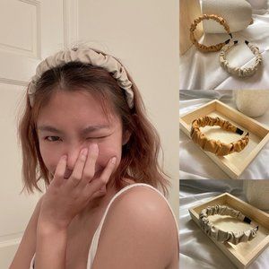 Vintage PU Leather Headband